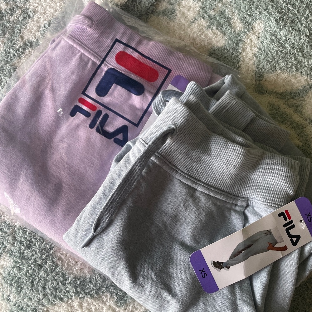 Two Fila Joggers